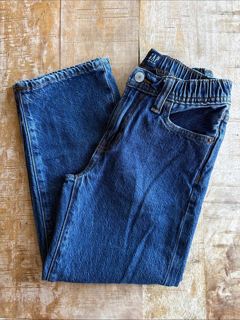 GAP Boy's Relaxed Dark Blue Jeans size 8